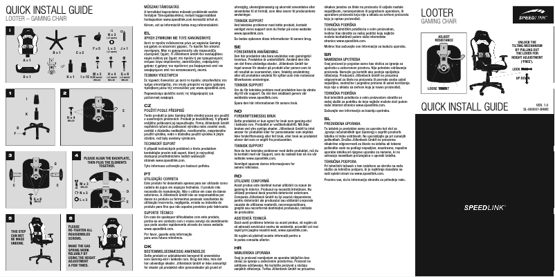 Imagen de la primera página del manual del dispositivo Looter