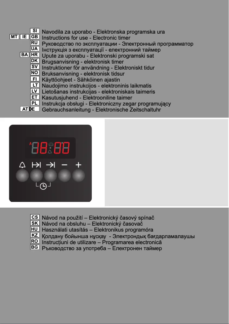 Imagen de la primera página del manual del dispositivo EI57320AW