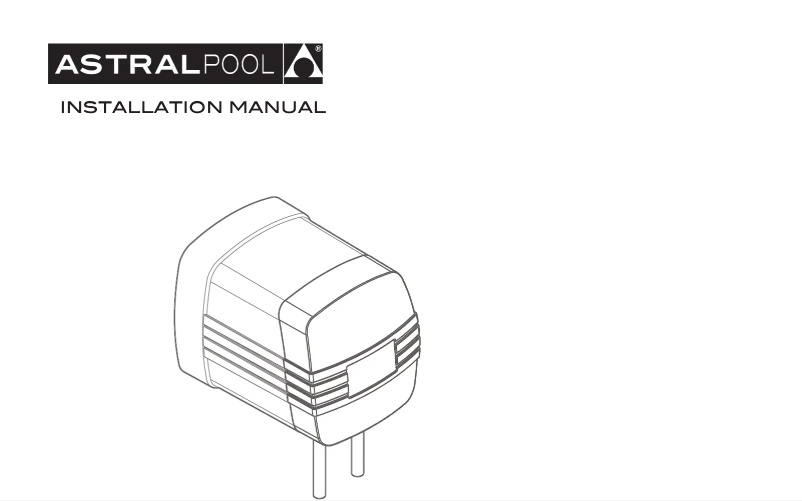 Página 1 del manual Manual de usuario AstralPool Halo Chlorine