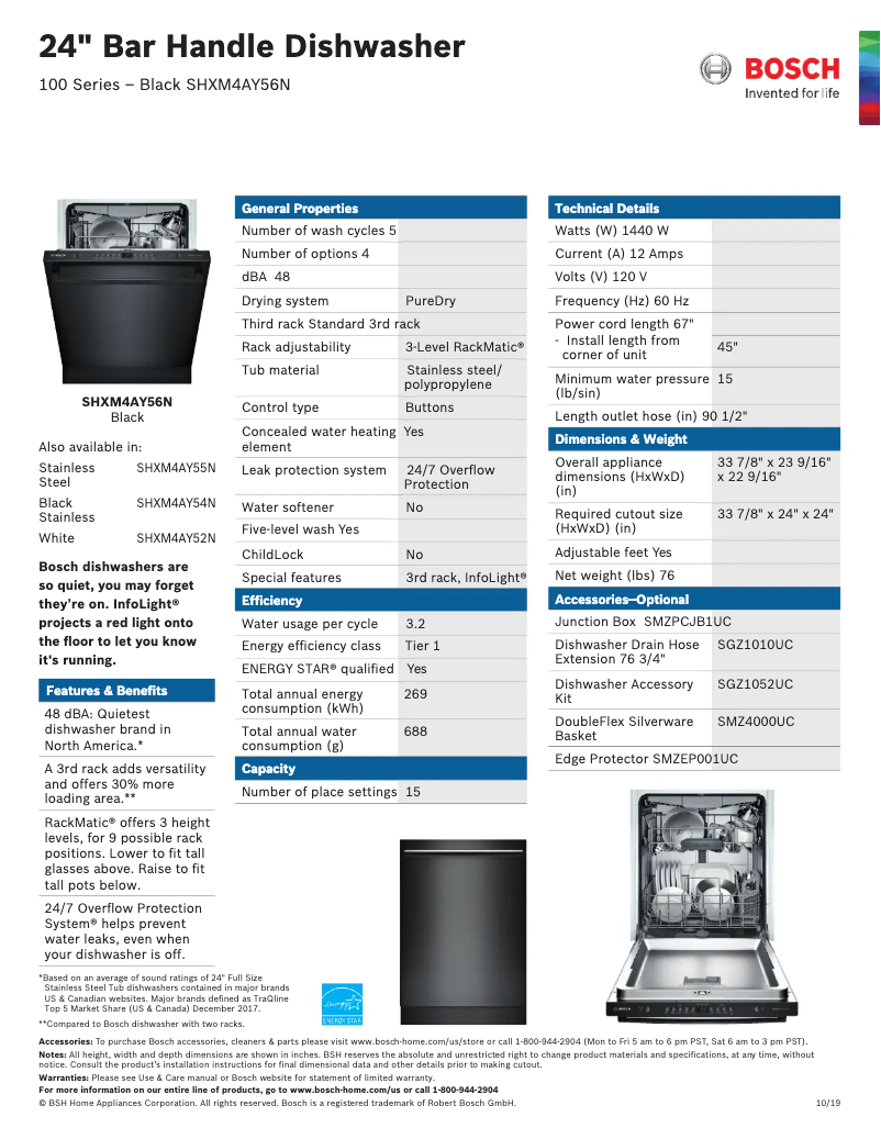 Imagen de la primera página del manual del dispositivo Ascenta SHE3AR76UC