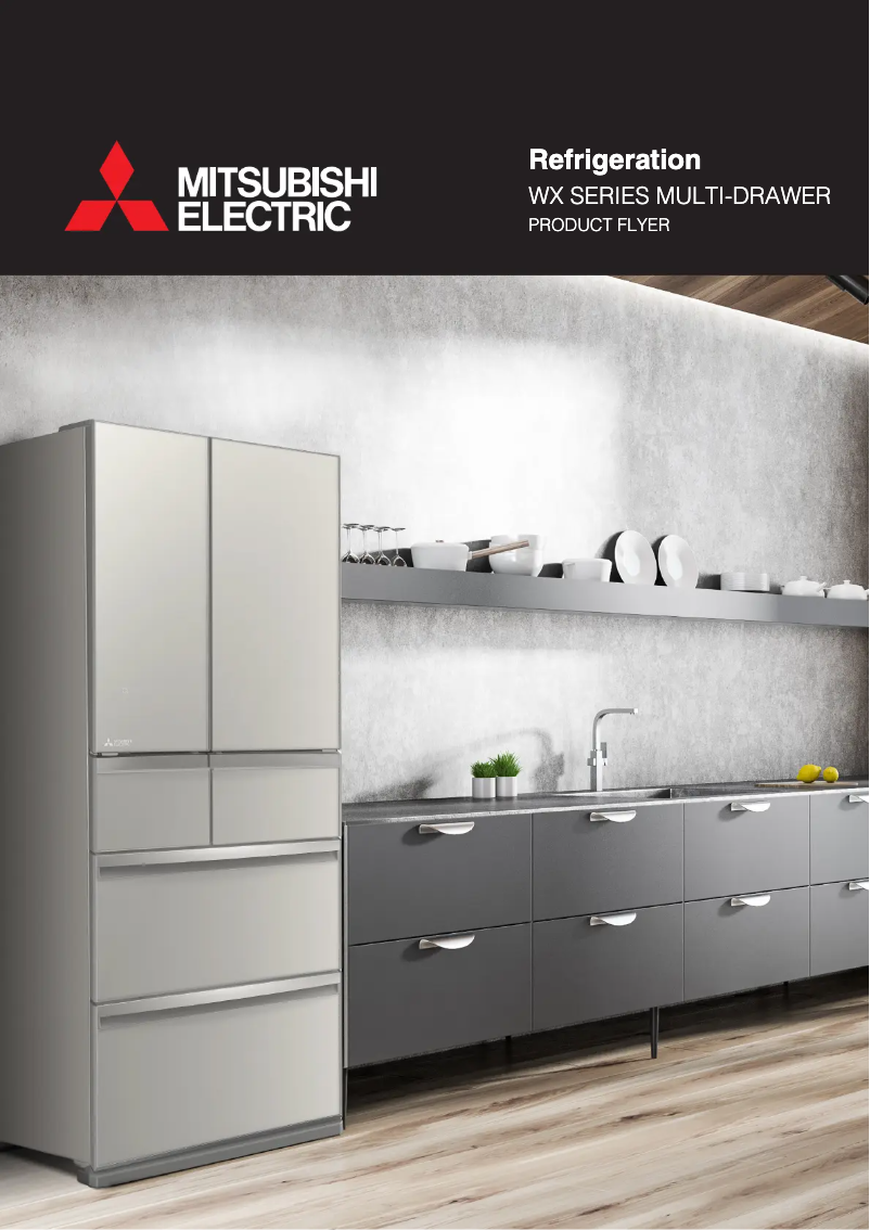 Imagen de la primera página del manual del dispositivo MR-WX700C