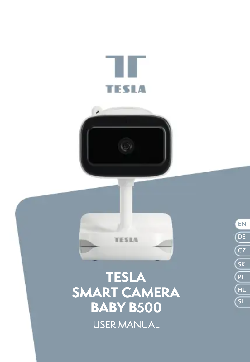 Imagen de la primera página del manual del dispositivo Smart Camera Baby B500