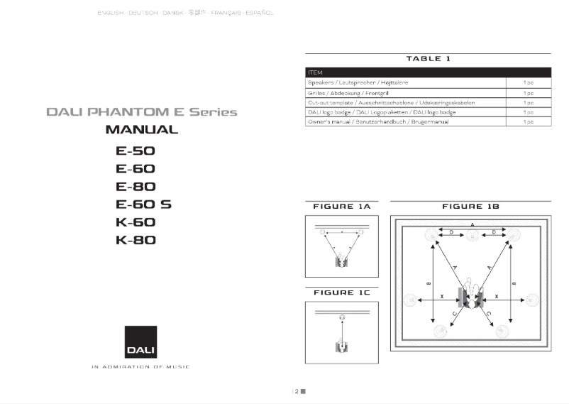 Imagen de la primera página del manual del dispositivo Phantom K-60