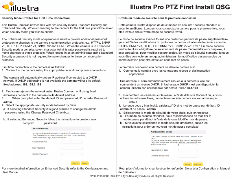 Página nº 1 - Manual de usuario Exacq IPS02P6BCWTT