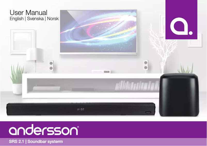 Imagen de la primera página del manual del dispositivo SRS 2.1