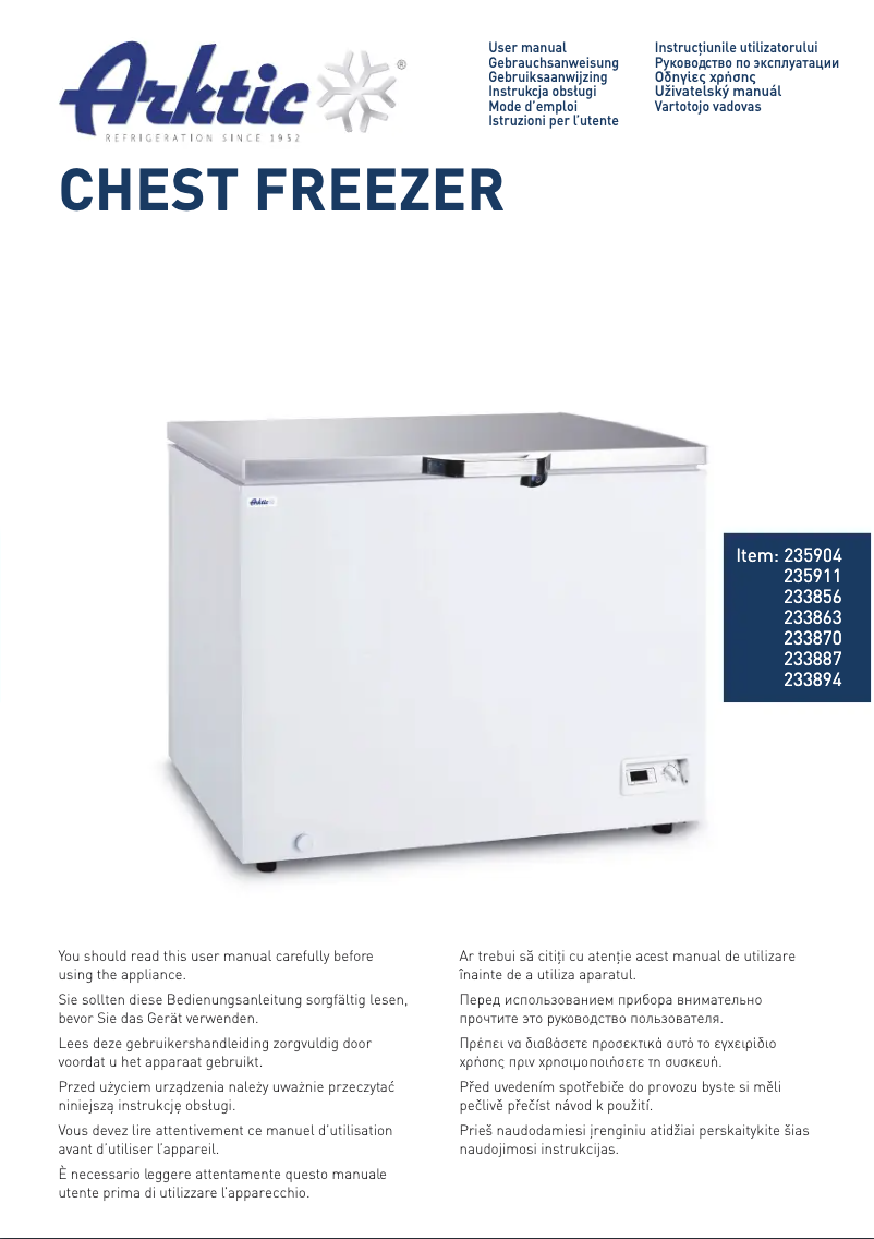 Imagen de la primera página del manual del dispositivo 233856