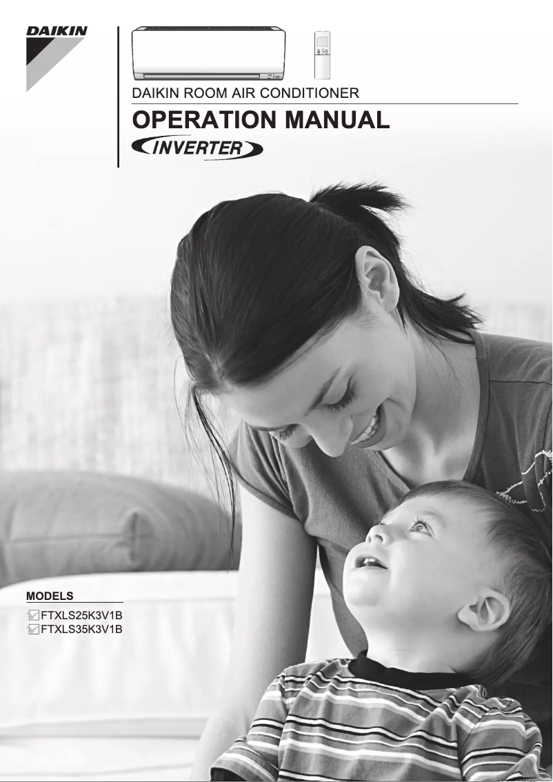 Página nº 1 - Manual de usuario Daikin FTXLS35K3V1B