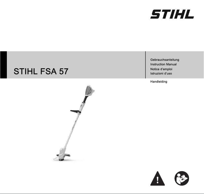 Imagen de la primera página del manual del dispositivo FSA 57 SET