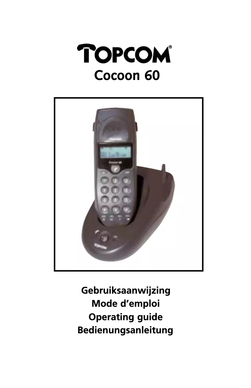 Imagen de la primera página del manual del dispositivo Cocoon 60
