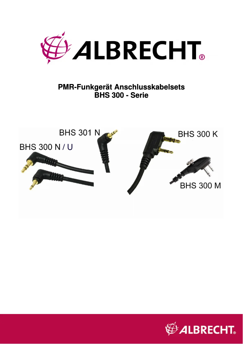 Página 1 del manual Manual de usuario Monacor BHS300N