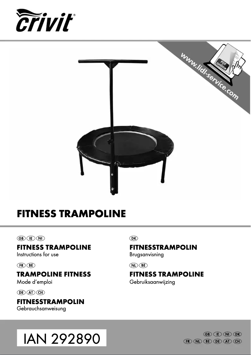 Página 1 del manual Manual de usuario Crivit IAN 280580