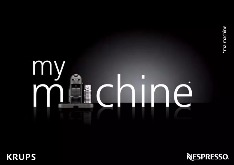 Página 1 del manual Manual de usuario Krups Gran Maestra YY1801FD