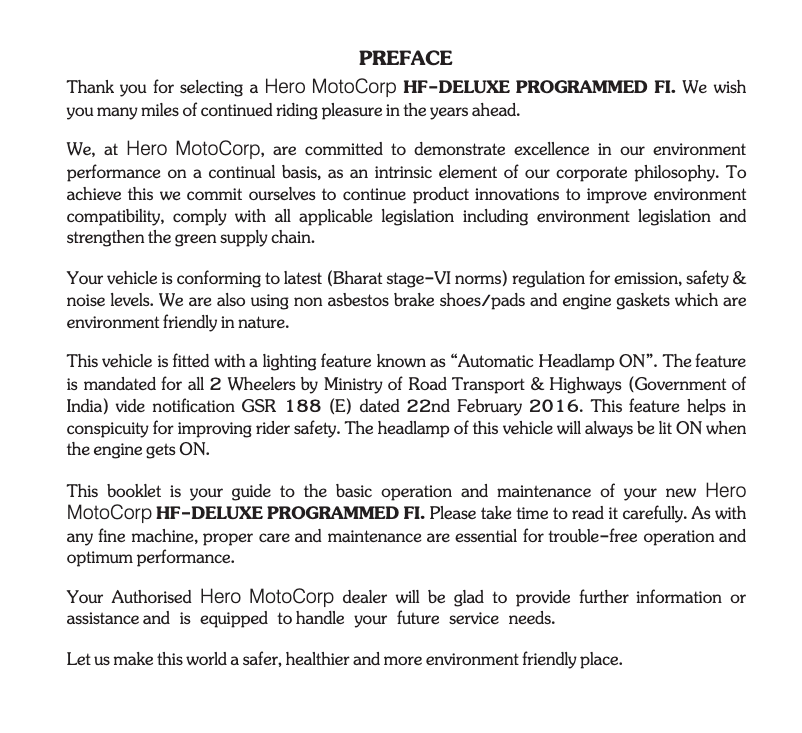 Página nº 1 - Manual de usuario Hero HF-Deluxe (2021)