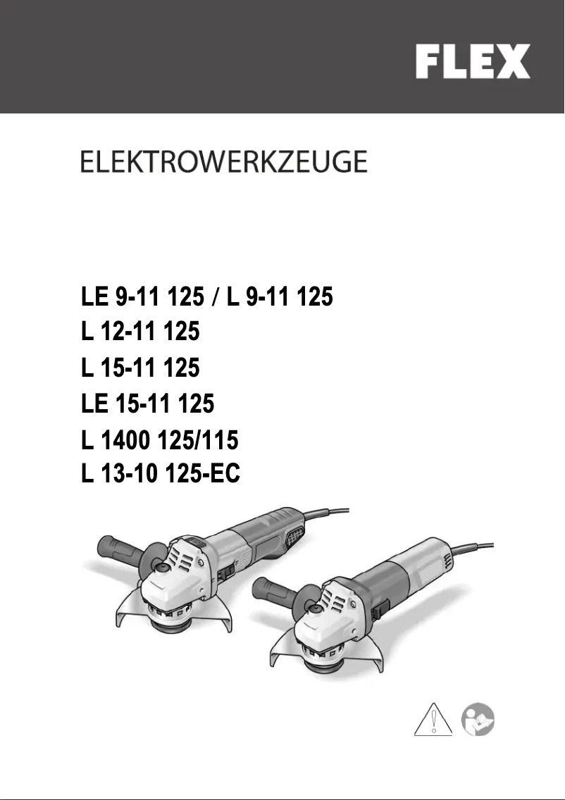 Página 1 del manual Manual de usuario Flex L 12-11 125