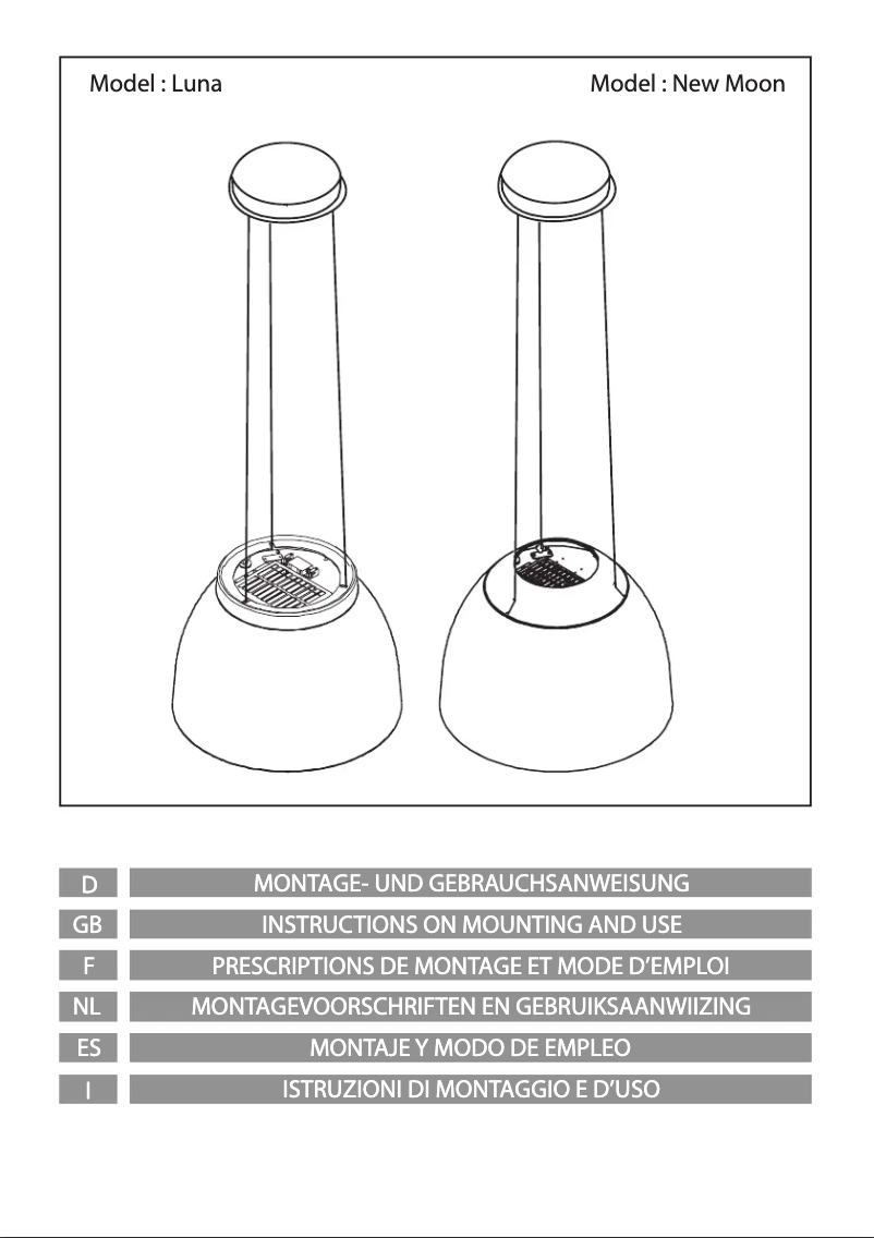 Página 1 del manual Manual de usuario Airforce New Moon