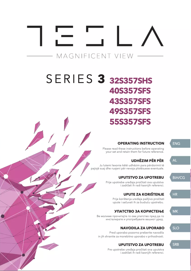 Página 1 del manual Manual de usuario Tesla 40S357SFS