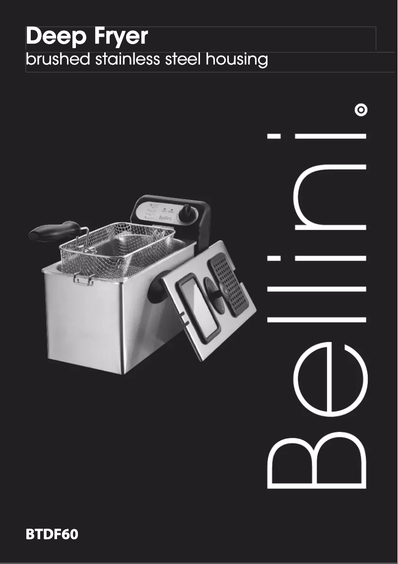 Página 1 del manual Manual de usuario Bellini BTDF60