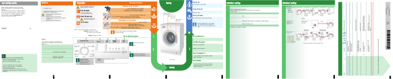 Página 1 del manual Manual de uso y mantenimiento Siemens WM10P160IL