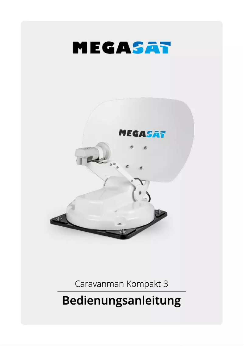 Página nº 1 - Manual de usuario Megasat Caravanman Kompakt 3