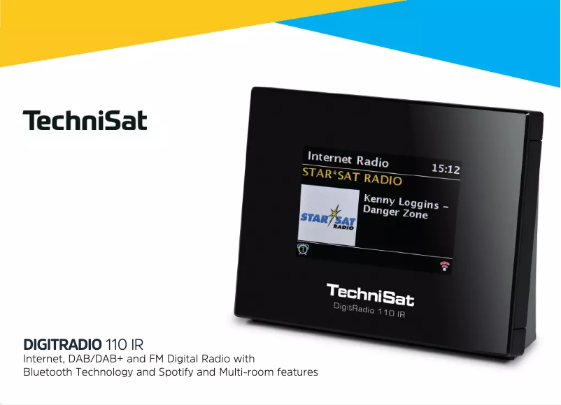 Página 1 del manual Manual de usuario TechniSat DigitRadio 110 IR