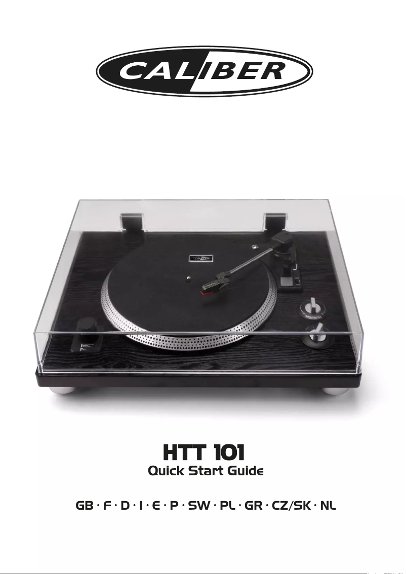 Imagen de la primera página del manual del dispositivo HTT 101