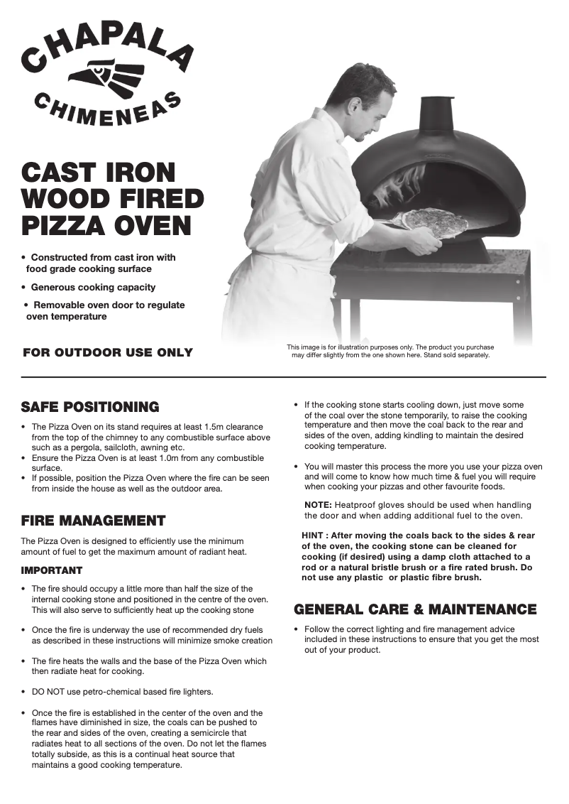 Página 1 del manual Manual de usuario Chapala CO4000