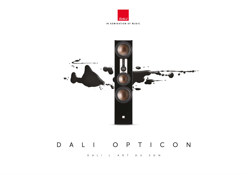 Página 1 del manual Folleto Dali Opticon LCR