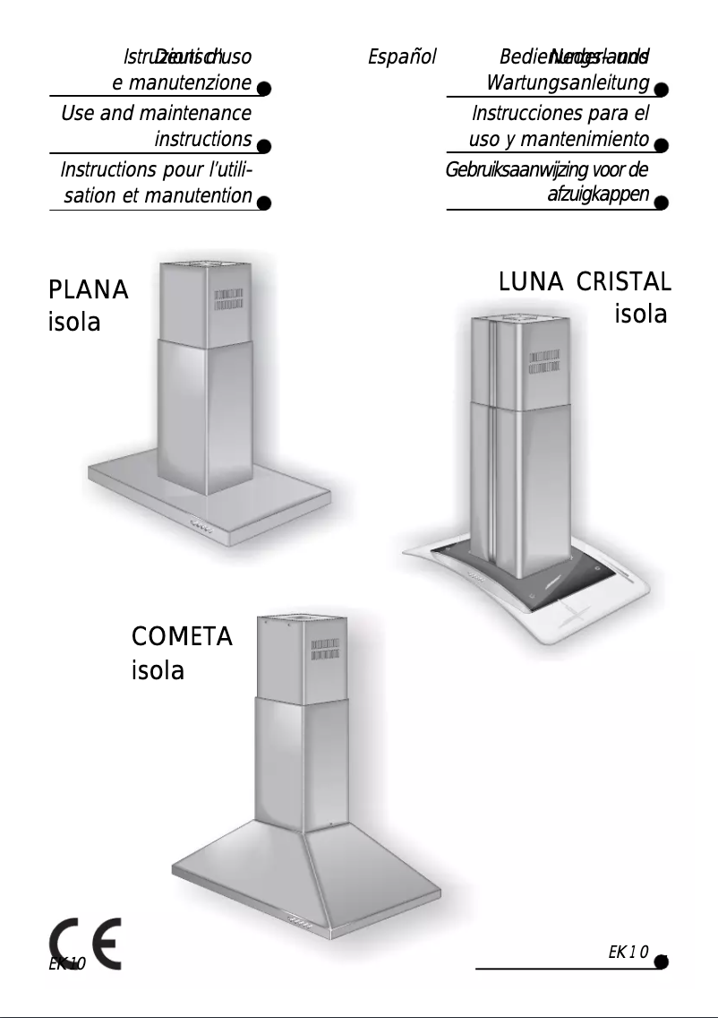 Página 1 del manual Manual de usuario M-System EK-10 PLANA isola