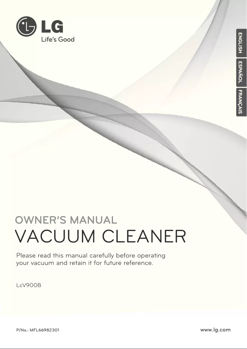 Página 1 del manual Manual de usuario LG LcV900B