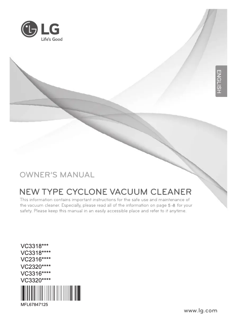 Página 1 del manual Manual de usuario LG VC2316NNDR