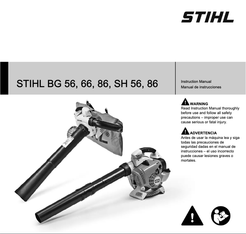 Página 1 del manual Manual de usuario Stihl BG 66 L