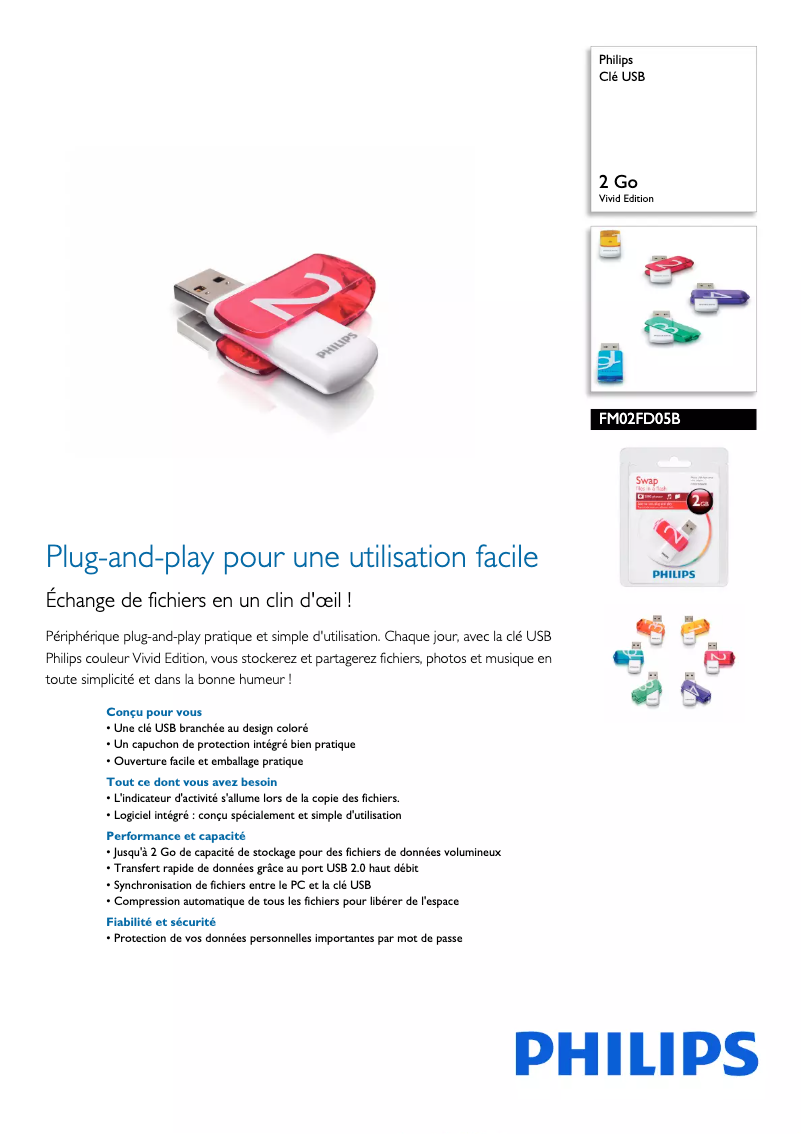 Imagen de la primera página del manual del dispositivo FM02FD05B