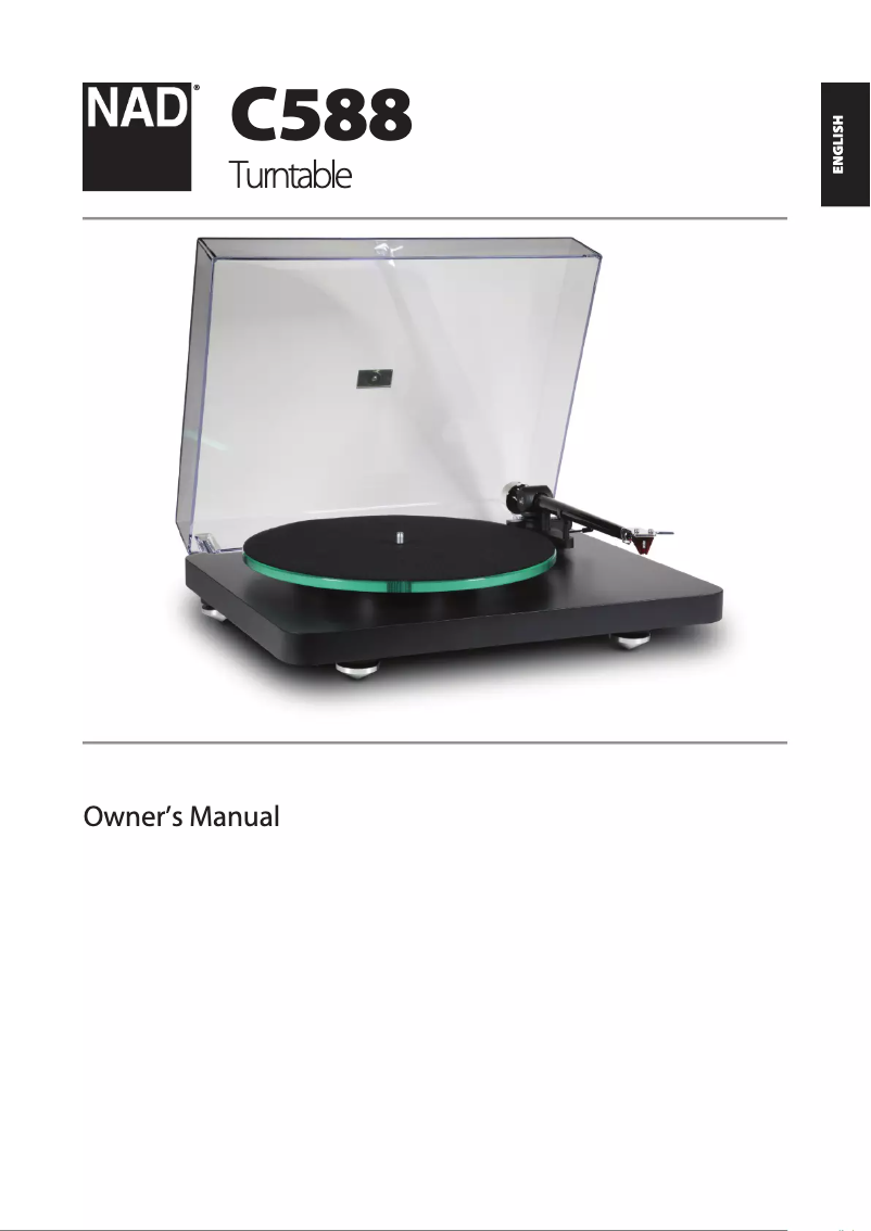 Imagen de la primera página del manual del dispositivo C 588