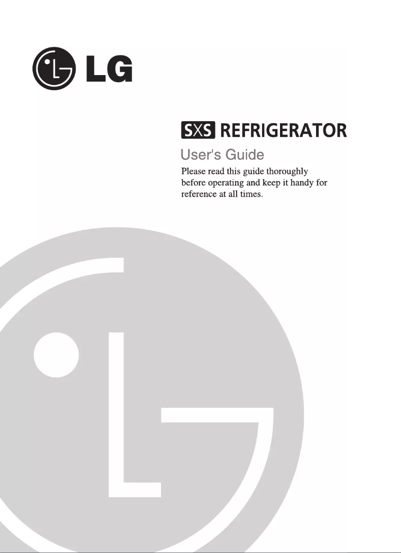 Imagen de la primera página del manual del dispositivo GR-R207WLQ