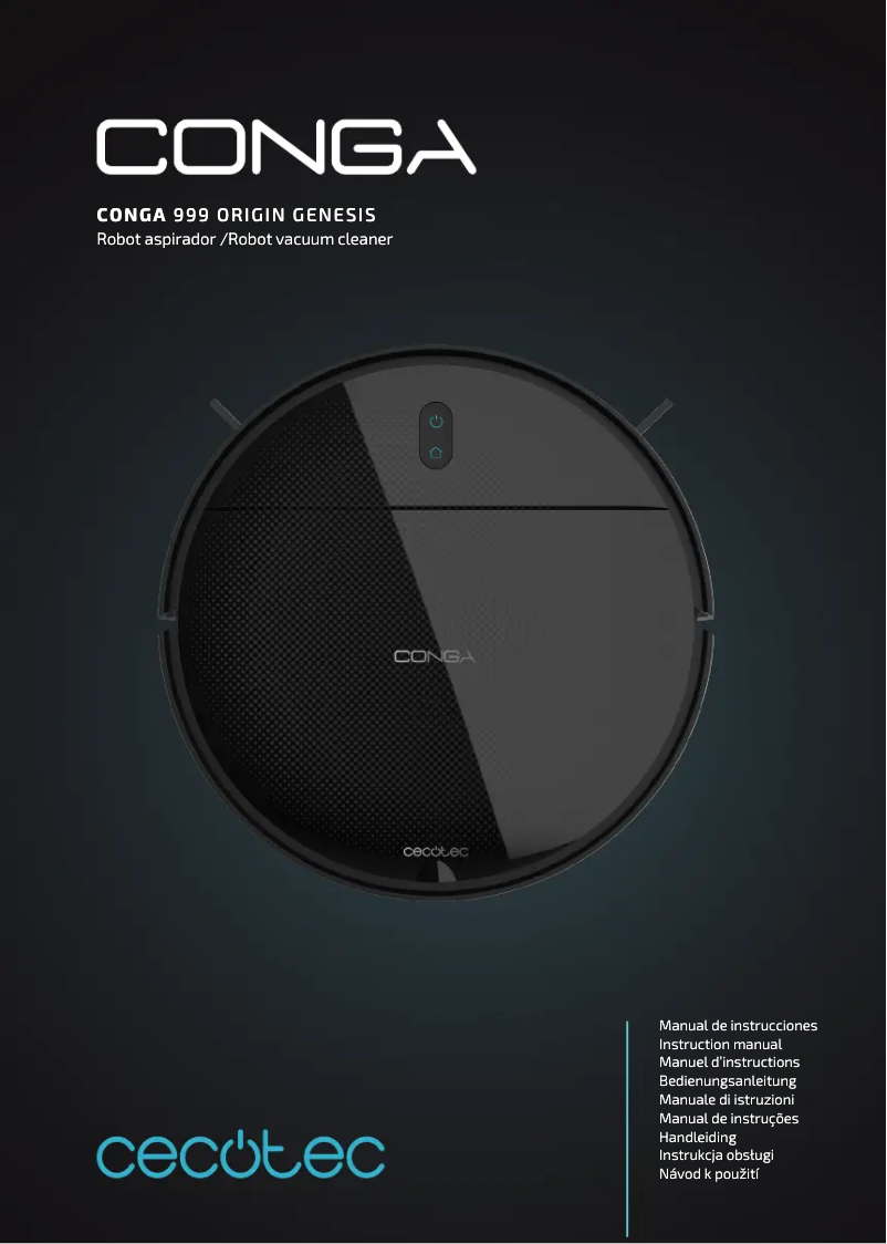 Imagen de la primera página del manual del dispositivo Conga 999 Origin Genesis