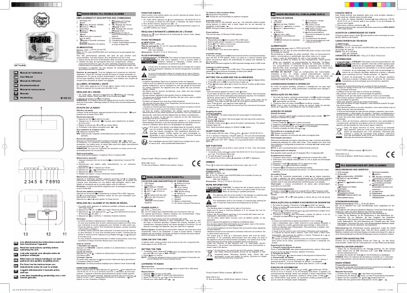 Página 1 del manual Manual de usuario Muse M-165 CC