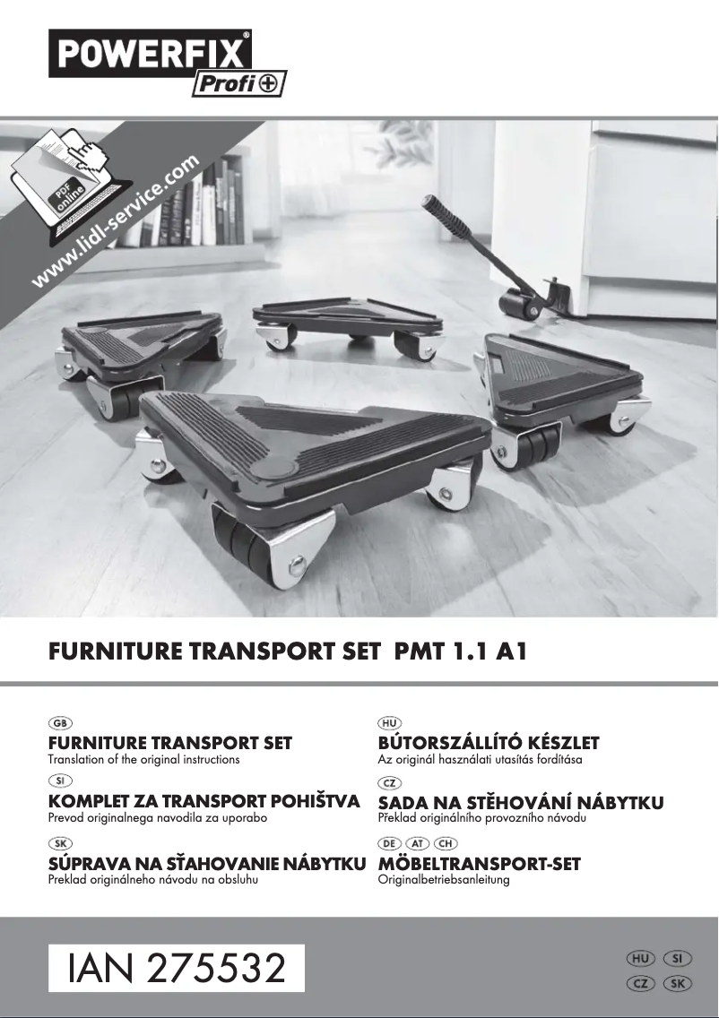 Imagen de la primera página del manual del dispositivo IAN 104019