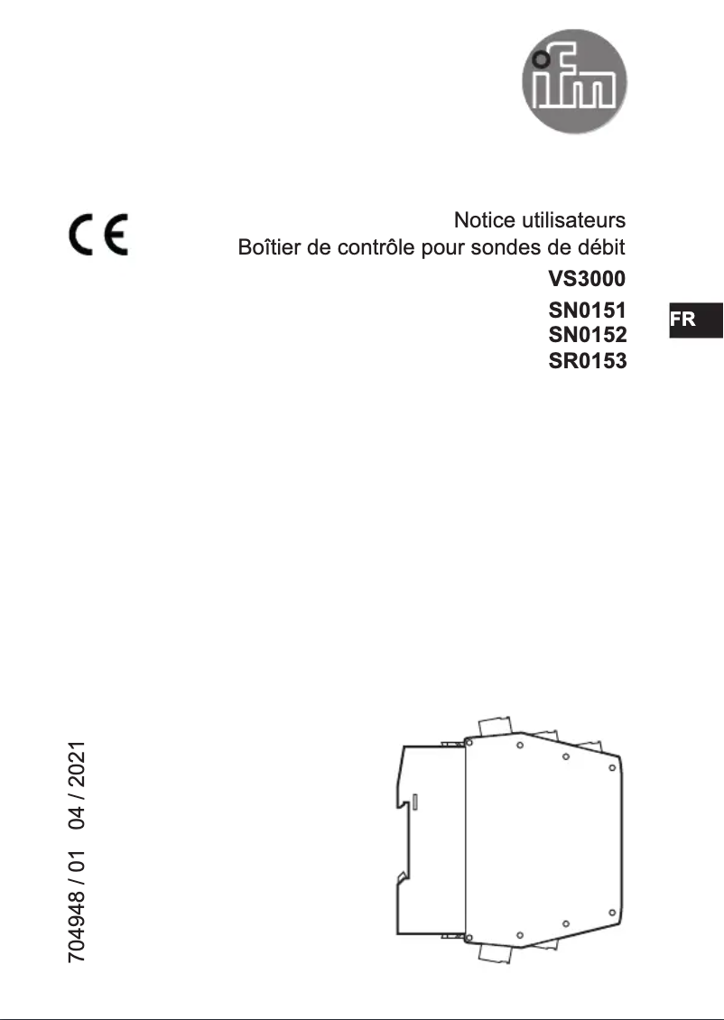 Imagen de la primera página del manual del dispositivo SR0153