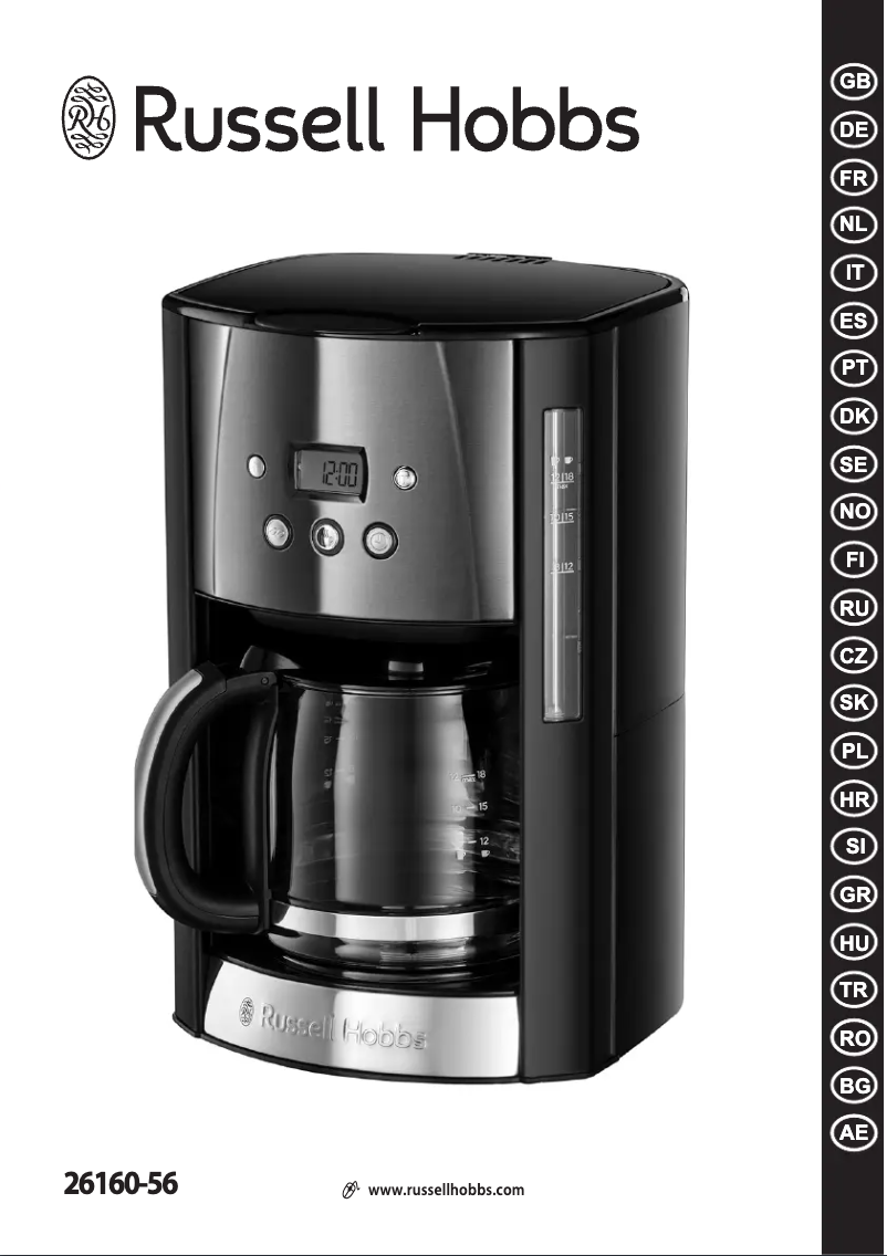 Página 1 del manual Manual de usuario Russell Hobbs 26160-56