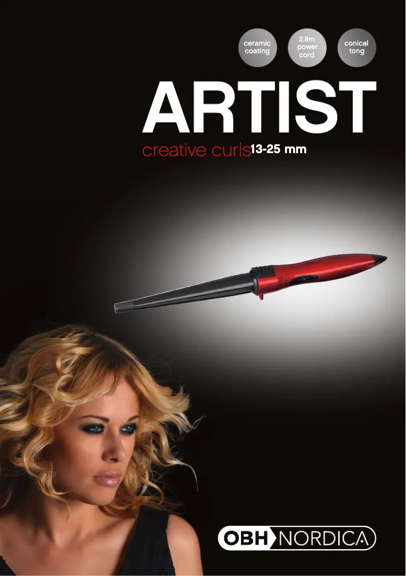 Imagen de la primera página del manual del dispositivo Creative Curls