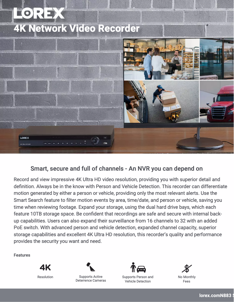 Imagen de la primera página del manual del dispositivo N883A64B