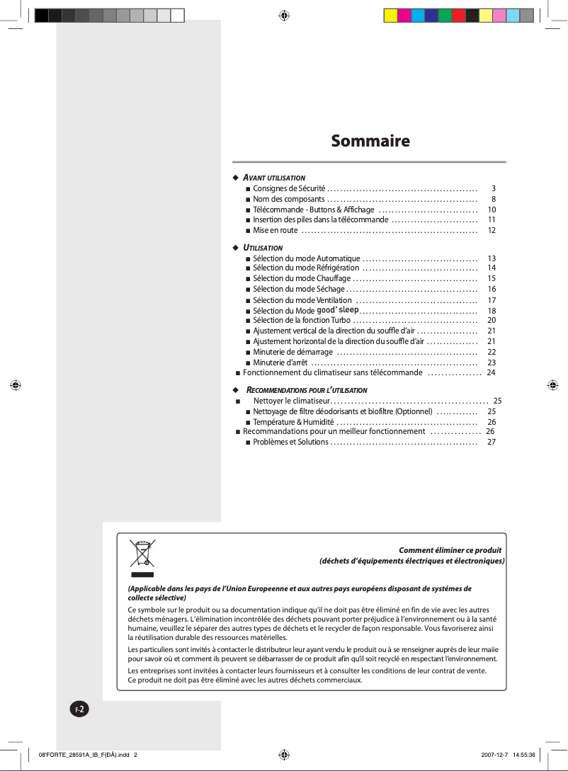 Imagen de la primera página del manual del dispositivo AQ09SAN