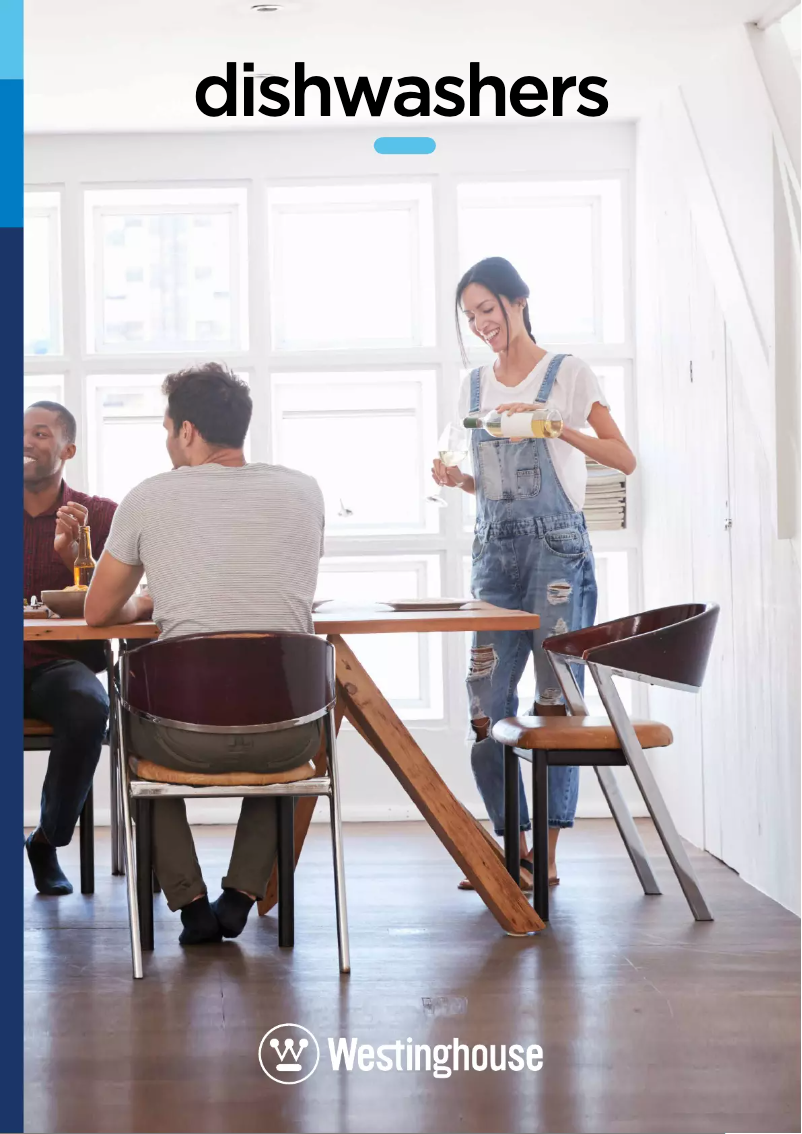 Página 1 del manual Folleto Westinghouse WSF6604XA