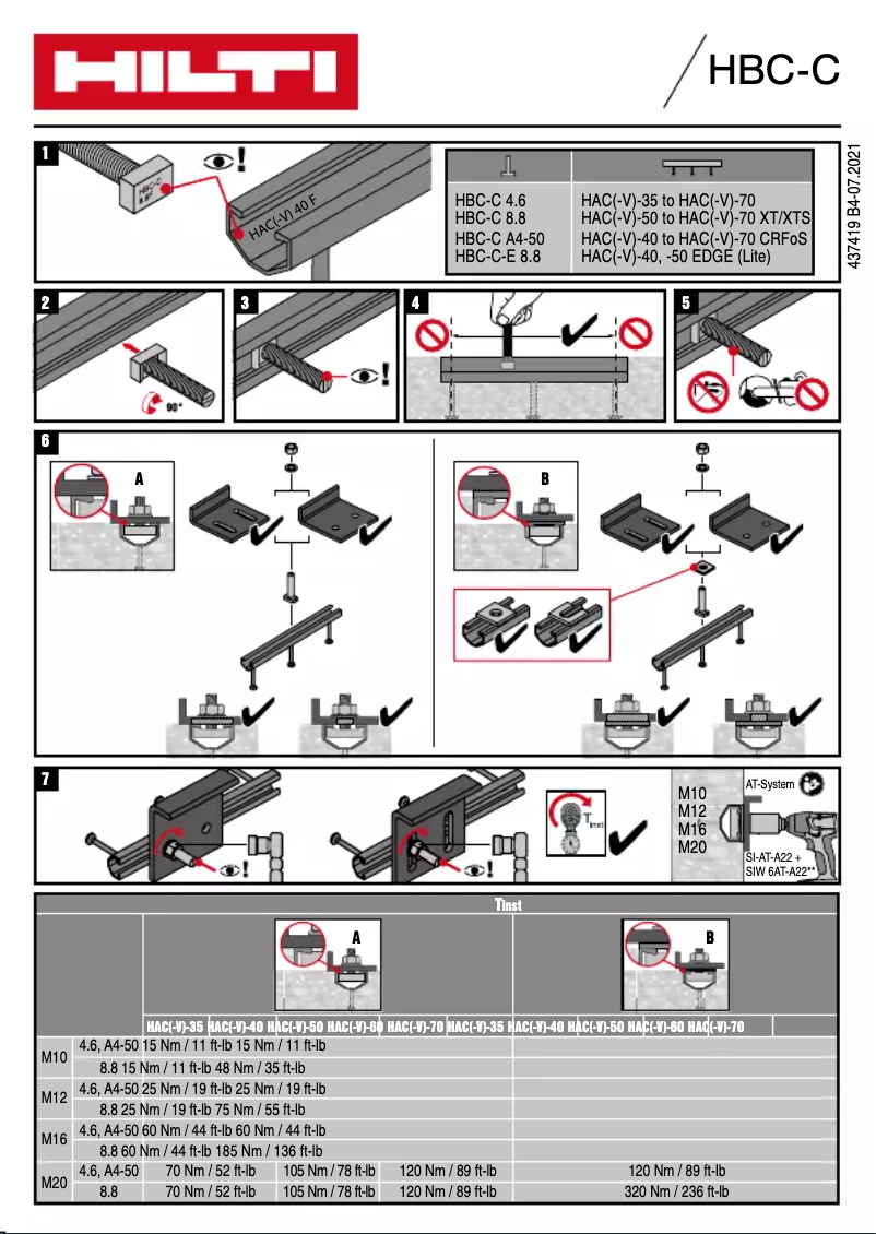 Imagen de la primera página del manual del dispositivo HBC-C
