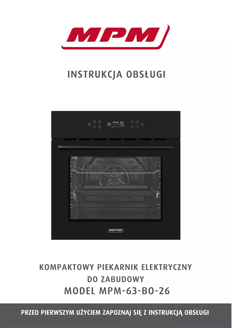 Imagen de la primera página del manual del dispositivo MPM-63-BO-26