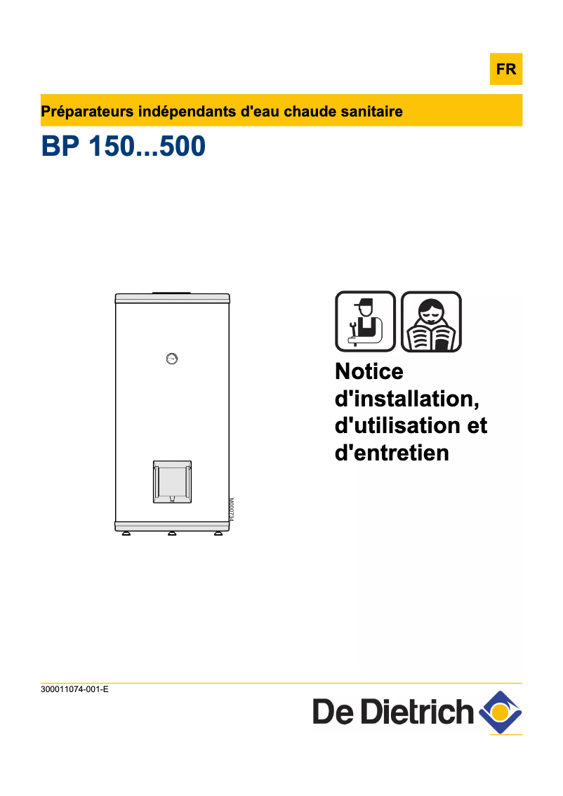 Imagen de la primera página del manual del dispositivo BP 200