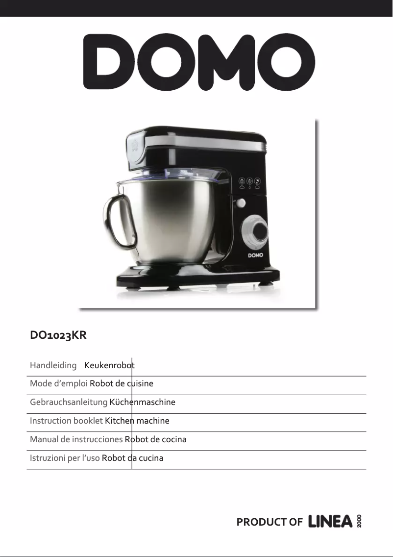 Imagen de la primera página del manual del dispositivo DO1023KR