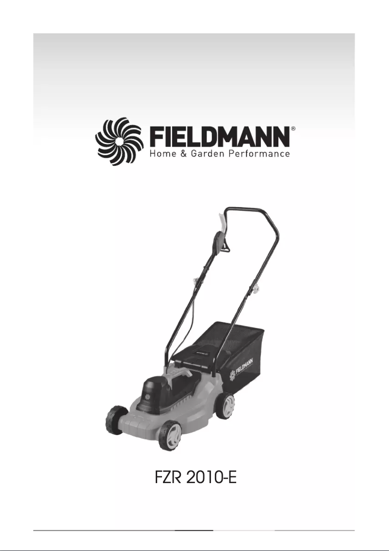 Imagen de la primera página del manual del dispositivo FZR 2010-E