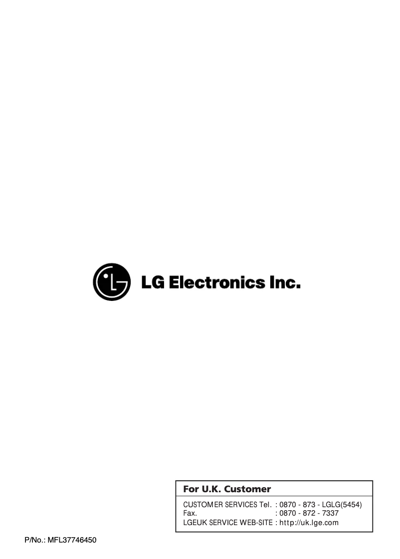 Imagen de la primera página del manual del dispositivo WD-16336FDK