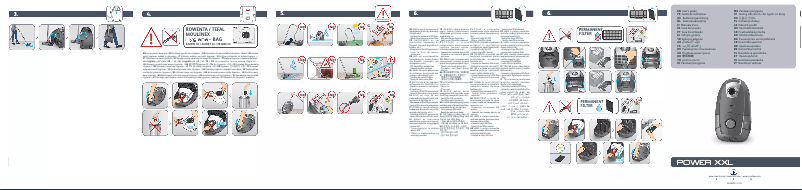 Imagen de la primera página del manual del dispositivo Power XXL RO3142